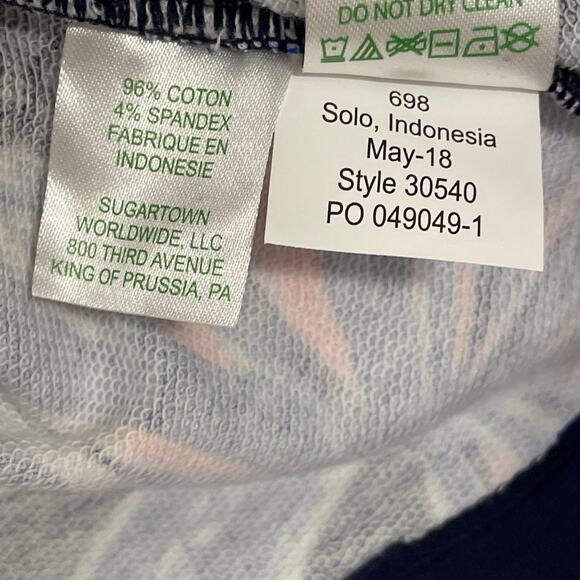 LILLY PULITZER Bright Navy In Reel Life Booker Popover Size XXS - Picture 9 of 14